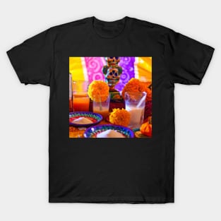 Dia de los Muertos Ofrenda T-Shirt